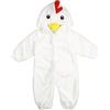 Generico Costume di pollo per neonati, ragazza, ragazzo, Halloween, adorabile costume per bambini, con cappuccio, tuta per il Ringraziamento, Natale, Carnevale, compleanno, cosplay (6)