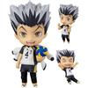 Zhongkaihua Haikyuu Anime Figure Kotaro Bokuto Action Figure con accessori Volti e Mani Cambiabili Mini Statua Modello Argilla Ornamenti Desktop