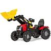 Rolly Toys 611065 - Veicolo a Pedali Farmtrac,Case Puma CVX 225 con Ruspa