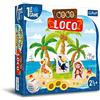 Trefl - Coco Loco, primo gioco da tavolo - Gioco da tavolo per i più piccoli, animali esotici, gioco cooperativo per bambini, elementi di grandi dimensioni, apprendimento attraverso il gioco