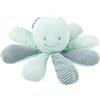 Nattou- Peluche attività Polpo, per Neonati e Bimbi prematuri, 20 cm, Lapidou, Colore Rosa, 879712