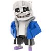 Zhongkaihua Sans Undertale Action Figure Colorate Blocchi Assemblati Scheletro Bianco Ornamento Blocco Modello Building Block PVC Figurine Ornamenti Desktop
