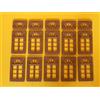 Krea Modellismo 1:87-H0 Finestre per autocostruzione Edificio - Stazione modellismo pz.15 Krea