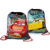 Coriex Disney Cars 3 - Sacca 30 x 40 - Disegnata in entrambi i lati saetta e cruz