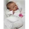 Lonian 50cm Neonato Lifelike Real Soft Touch Collectible Art Reborn Bambola Con Hand-Drawing Hair Doll