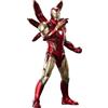 Tak Tak Toys ZD Toys Action Figure - 7 pollici Iron Man Mark 85 con luci, parti intercambiabili, oggetti da collezione di alta qualità, materiale in PVC resistente, regalo ideale per collezionisti e fan, dai 15