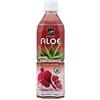 TROPICAL, Drink Aloe Vera Pomegranate, Bevanda Aloe Vera al Melograno, Aroma Delicato e Fresco, Sapore Dolce, Ideale da Gustare in Ogni Momento, Box da 20 Bottiglie in PET da 500 ml