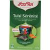 YOGI TEA Bustine di tè verde Tulsi biologiche, 17 bustine, sollievo dallo stress, alta caffeina, mantenere asciutte, 69 g