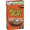 Reese's Puffs Puffs Breakfast Cereal, Chocolate Peanut Butter with Whole Grain, 19.7 oz
