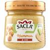 Sacla Saclà, Hummus di Ceci, Crema di Ceci e Semi di Sesamo Aromatizzata all'Olio Extra Vergine di Oliva, Vaso Vetro, 190g, Confezione da 6 Pezzi