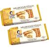 MATILDE VICENZI Millefoglie D'ITALIA Pasta sfoglia con burro, senza OGM, senza conservanti e coloranti artificiali, 125 g (2 pezzi)