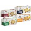 Generico Mix Fette Biscottate Classiche, Integrali, Tostate e al Malto d'Orzo per gentilini 175g [4 Confezioni]