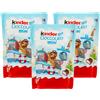 CAIYA 3X Ferrero Kinder Cioccolato Mini Barrette di Cioccolato al Latte con ripieno al latte 120g [3 Buste]