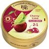 Cavendish & Harvey Double Fruit Drops Cherry Lime Barattolo da 175 g | Ciliegia acida con ripieno di lime | Dolci alla frutta ripieni | Vegano, Halal, Kosher | 1 x 175 g