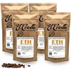 El Criollo Caffè Etiope IN GRANI - Café El Criollo® | Varietà Limu | Caffè Speciale 100% Arabica e Tostato Naturale | Confezione da 4x250gr (1kg)