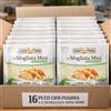Generico Mini Piadine Sfogliate 16 Confezioni da 100g con Farina Tipo 1 e Olio Extra Vergine di Oliva Ideali per Snack Aperitivi Pranzi Veloci e Buffet Morbide e Versatili