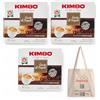JOYTALY Kimbo Gusto di Napoli 6 x 250g (1,5 kg) Caffè macinato tostato scuro importazione italiana + BORSA JOYTALY