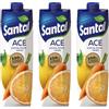 Idea Succo di Frutta Santal Ace 3 Brick da 1000 ml