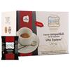 Generico 100 Capsule UNO SYSTEM GATTOPARDO RICCO compatibili Uno System - 100 Toda Caffe Uno System Gusto Ricco -