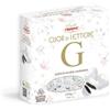 Generico Crispo Confetti Cuor di Lettere al Cioccolato Extra Fondente a Forma di Cuore con Lettera a SCELTA 250g (LETTERA G)