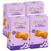 Generico 4X BauIi Treccina Classica Merendina Pasta Sfogliata Soffice Ricoperta di Zucchero 240g