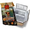 YesEatIs Consorzio Vacche Rosse - Parmigiano Reggiano DOP Vacche Rosse 24 Mesi - Confezione EcoFresco Termoisolante con Ice Pack System - 1 kg
