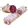 Generico Salame Intero di Cervo di Norcia | Sapore Intenso e Morbido | 250g | Carne di Cervo e Maiale | Macinatura a Grani Spessi | 100% Carne Italiana | Senza Glutine e Lattosio
