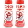 DUE ESSE S.N.C. DI SABATINI ALDO & C. GR 400 (2 BARATTOLI DA 200 GR) DI TOPPING ALA FRAGOLA GUARNIZIONE ALLA FRAGOLA PER DOLCI, GELATO, DESSERT, MOUSSE E TORTE PER GELATERIA E PASTICCERIA