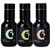 Ciccolella - Kit Degustazione Olio Extra Vergine di Oliva - 3 Bottiglie x 100 ml - Coppadoro fruttato intenso - Zurlo fruttato medio - Faresse fruttato delicato - 100% prodotto italiano