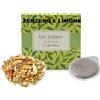 Caffè Vulcanus Gli Infusi Tisana Zenzero e Limone, 50 Cialde in Carta Filtro ESE 44, Infuso Naturale in Foglia, Confezione da 5 Buste Sigillate