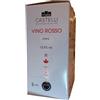 PARTNER WINE Tre Castelli Vino Rosso Montepulciano e Sangiovese Bag in Box da 5 Litri Sottovuoto