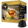 Caffè Iuliano The al Limone - 32 Capsule di Tè al Limone, Compatibili con Macchine Nescafè* Dolce Gusto*