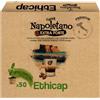 101CAFFE' Napoletano Extra Forte - Compostabile | Sacchetto da: 50 capsule compatibile con Ethicap | Intensit? 5/5
