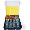 APERI SNACK Aperisnack® - Aperibox Experience 26 pezzi, Snack Salati, Patatine e 4 Drink Tonic da 20cl - Scatola Regalo per Aperitivo Italiano
