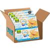 CAIYA 8X Gullon Cuor di Cereale Biscotti Integrali ai Cereali Ripieni di Crema Gusto Yogurt Senza Zuccheri Aggiunti 220g [CAIYA® BOX da 8 Confezioni]