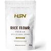 HSN Farina di Riso di HSN | Adatto ai vegani | Senza glutine, senza lattosio | Formato in polvere | Gusto Naturale - 1Kg