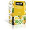 INSTICK just add water INSTICK Bevanda istantanea senza zucchero (Ananas) - 1 confezione per 12 x 0,5-1 L - Polvere per bevande vegane a basso contenuto calorico e vitamina C - Polvere istantanea