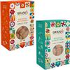 Tumminello® | Granisi Biscotti Multicereali | Frollini Grani Antichi Sicilia Artigianali | Granisi Biscotti Frutti Rossi | Specialità Dolci Siciliani - 2 x 210 Gr