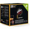 Generico Caffè Vergnano 1882, 200 Capsule Miscela NAPOLI - Compostabili e Compatibili con Nespresso - Intensità 10/10 -DD-