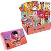 JAPON MARKET 24H JAPON MARKET - Mystery Box Edizione Speciale Di Snack Dolci E Cibo - Giapponese Autentico - Box Snack Giapponesi Con Ramen - Caramelle Giapponesi - Dolci Giapponesi E Bevande Tipiche (SAKURA)