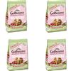 MENDOSA 4X Galbusera Cereali G, Biscotti Frollini di Granola e Frolla 100% Vegetali con Avena, Mirtilli Rossi e Cocco, 280g