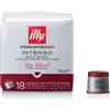 illy, Iperespresso Capsule INTENSO, 100% Arabica con aromi di cacao e frutta secca, retrogusto corposo e potente, 6 confezioni da 18 capsule (totale 108 capsule)