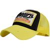 heekpek Cappello Uomo Baseball Cappellino con Visiera Estivo Ricamato Cappelli a Rete Donna Traspirante Cappellini Casuali Cappello Rapper Trucker, Rosso