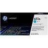 HP Cartuccia Toner originale ciano LaserJet 651A - CE341A