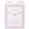 Depesche Collana da donna con ciondolo a forma di cuore, argento o oro, regolabile in 42-47 cm, in diverse varianti con simboli, lettere o segno zodiacale, Filigran, Acciaio inossidabile, Nessuna