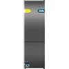Cecotec Frigorifero Combinato 356L Bolero CoolMarket Combi 356i Dark D. Altezza 200cm, Larghezza 59,5 cm, Classe E, Tecnologia Multi Airflow, FreshnessFlex e HumidityFlex HUB