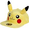 Pokémon Pikachu Unisex Cappello Giallo One Size 80% Poliestere, 20% Cotone