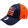 Red Bull New Era KTM Replica Team Curved cap - Taglia Unica - Unisex - Arancione e Blu Navy - Design Esclusivo