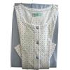 Linclalor Basic Pigiama 74558 Pantalone E Manica Lunga Serafino Jersey Stampato Cotone 100% (Bianco Lavanda, 50)