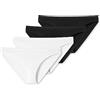 Schiesser Mini slip da donna, confezione da 4, serie 95/5, multicolore, taglia 38, multicolore, 44